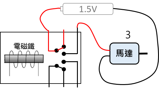 繼電器單向控制電路 C