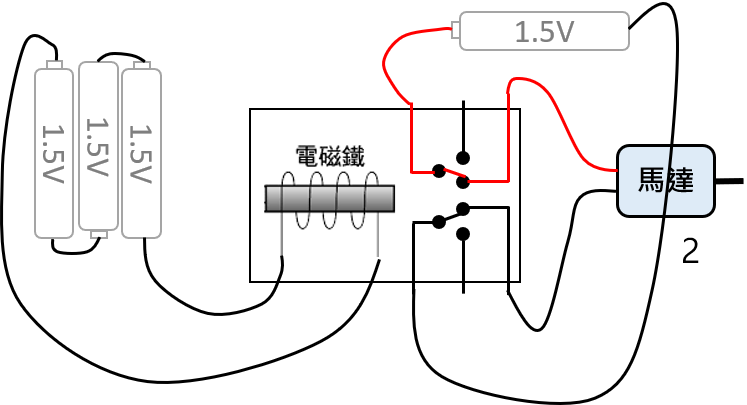 繼電器進階控制電路 F